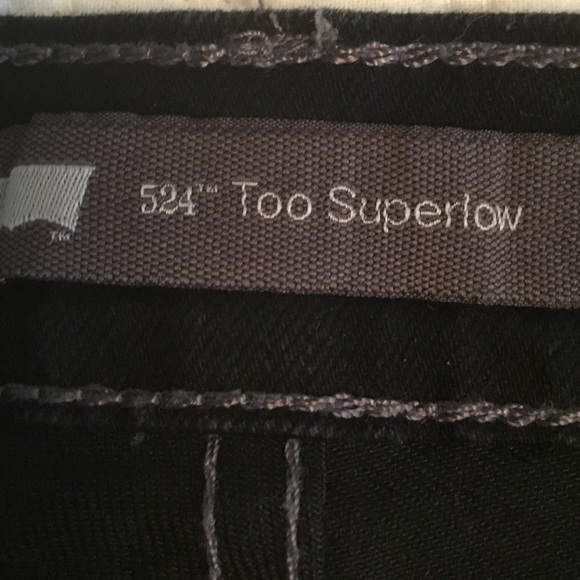 Levi Jeans too super low black - Picture 2 of 6